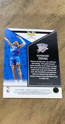 Ousmane Dieng 2022-23 Panini Chronicles 611 trading card image rear