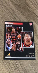 Dalen Terry 2022-23 Panini Chronicles Pinnacle 90 trading card image front