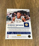 Bennedict Mathurin 2022-23 Panini Chronicles 61 trading card image rear