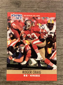 Roger Craig San Francisco 49ers NFL 1990 Pro Set 287