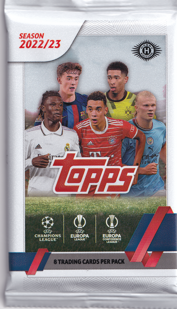Unveiling the Stars: The Best Players in UEFA Club and the 2022-23 Topps UEFA Club Competition Hobby Box MVPTradingCo