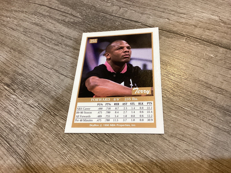 Terry Cummings NBA San Antonio Spurs 1990-91 SkyBox trading card Skybox