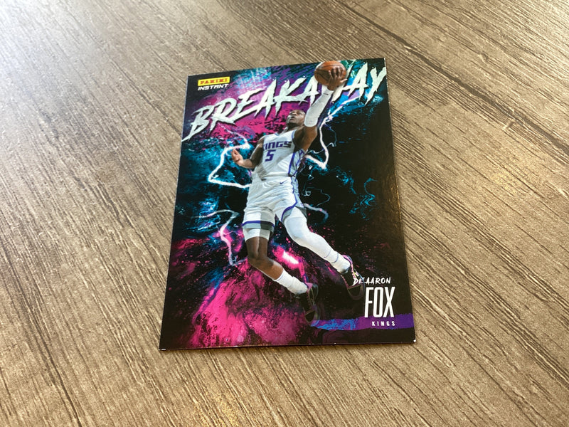 2020-21 Panini Instant Breakaway Numbered Complete 24-card Set Panini