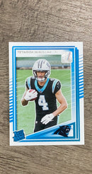 Tetairoa McMillan 2025 Donruss 314 front