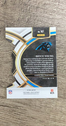 Bryce Young 2023 Panini Select Black and Gold Prizms Die Cuts back