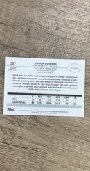 Brock Bowers 2024 Topps Chrome 207 back