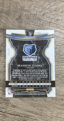 Brandon Clarke 2019-20 Panini Select Neon Green Prizms back