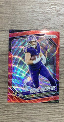 Mark Andrews 2025 Panini Prizm Red Wave front