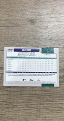 Cole Young 2026 Topps 129 back