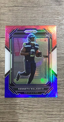 Kenneth Walker III 2022 Panini Prizm Red White and Blue front