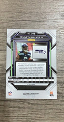 Kenneth Walker III 2022 Panini Prizm Red White and Blue back