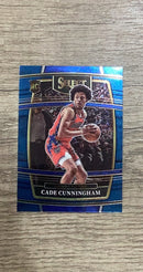 Cade Cunningham 2021-22 Panini Select Blue front