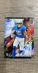 Ladd McConkey 2024 Finest Checkerboard Refractor front
