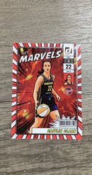 Caitlin Clark 2025 Donruss WNBA Net Marvels front