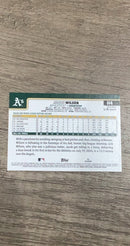 Jacob Wilson 2025 Topps Holiday H4b back