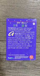 Flash 1994 SkyBox DC Stars 16 back