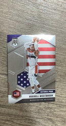 Russell Westbrook 2020-21 Panini Mosaic 253 front