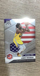 James Wiseman 2020-21 Panini Mosaic 260 front