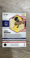 James Wiseman 2020-21 Panini Mosaic 260 back