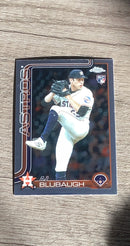AJ Blubaugh 2025 Topps Chrome Update front