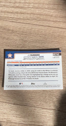 AJ Blubaugh 2025 Topps Chrome Update back