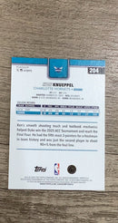 Kon Knueppel 2025-26 Topps 204 back
