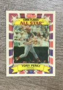 Tony Perez 1992 Kellogg's Corn Flakes All-Stars front