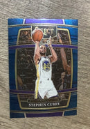 Stephen Curry 2021-22 Panini Select - Blue (Retail Base) front