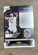 Stephen Curry 2022-23 Panini Chronicles back