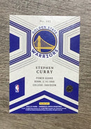Stephen Curry 2022-23 Panini Chronicles back