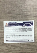 Jordan Walker 2023 Topps Chrome back