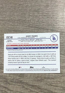 Andy Pages 2024 Topps Chrome Update back