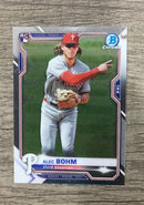 Alec Bohm 2021 Bowman Chrome front