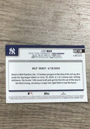 Ben Rice 2025 Topps Chrome Update - Refractors back