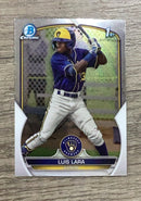 Luis Lara 2023 Bowman - Chrome Prospects front
