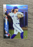 Bo Bichette 2020 Topps Chrome front
