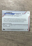 Bo Bichette 2020 Topps Chrome back