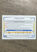 Jacob deGrom 2014 Bowman - Prospects back