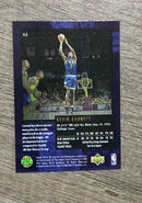 Kevin Garnett 1995-96 SP Championship back