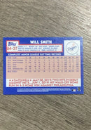 Will Smith 2019 Topps Update - 1984 Topps Baseball back