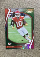 Tyreek Hill 2021 Panini Absolute - Spectrum Green front