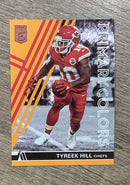 Tyreek Hill 2018 Donruss Elite - Primary Colors Orange front
