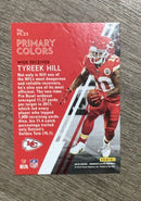Tyreek Hill 2018 Donruss Elite - Primary Colors Orange back
