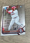 Joshua Baez 2022 Bowman - Chrome Prospects front