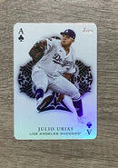 Julio Urías 2023 Topps - All Aces Blue front