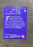 Back of Catwoman 1994 SkyBox DC Stars 11