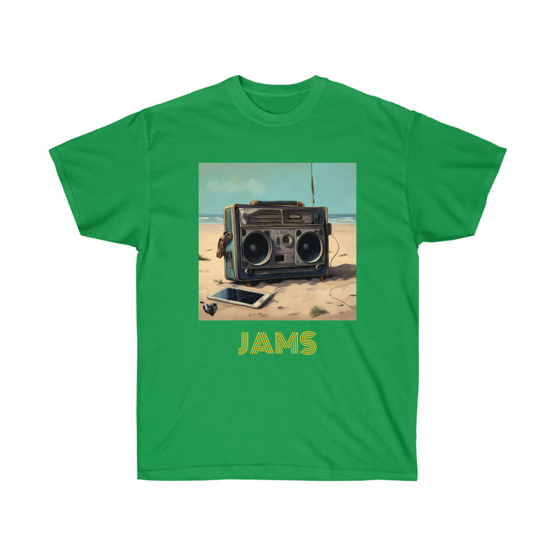 Crafted with LOVE JAMS and CANS Unisex Ultra Cotton Tee Printify