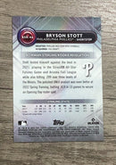 Bryson Stott 2022 Bowman Sterling - Magenta Refractor back