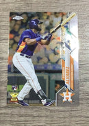 Yordan Alvarez 2020 Topps Chrome Update front