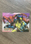 Front of Spider-Man & Wolverine 1995 Ziploc Marvel Team-Ups 3